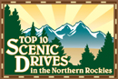 top 10 scenic drives in the northern rockies